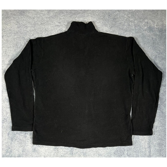 Patagonia Mens Synchilla Quarter Zip Fleece Pullover Black Medium - Picture 15 of 16